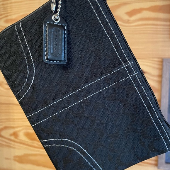 Coach Handbags - Coach Black Wristlet